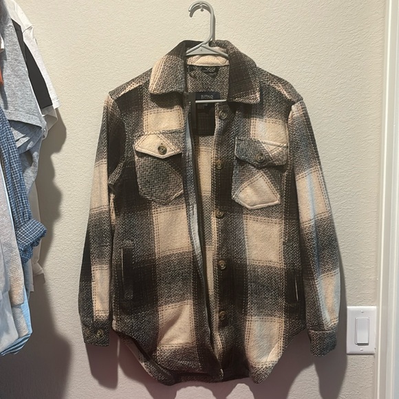 Plaid Shacket - Picture 1 of 3